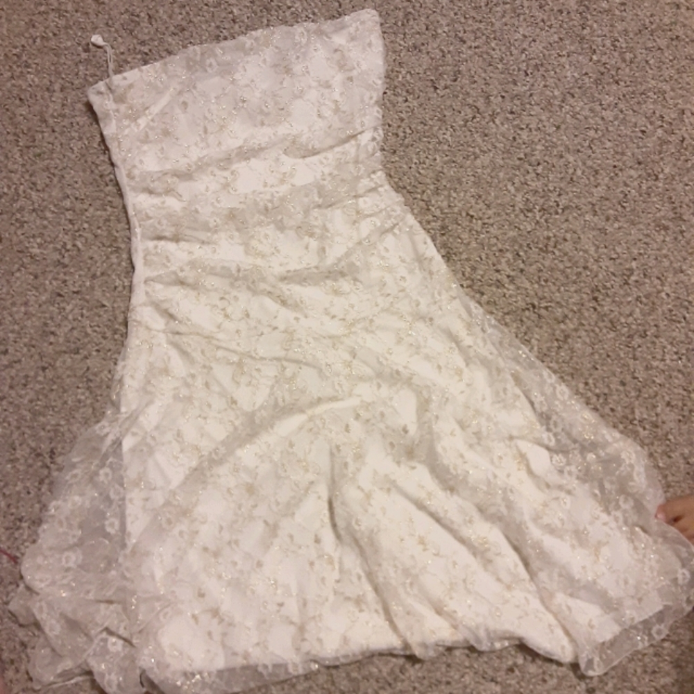 White dress lace 🖤3/15